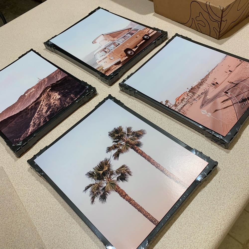 Four 8x10 photos - NEW (missed return date and bought same set but sized up)